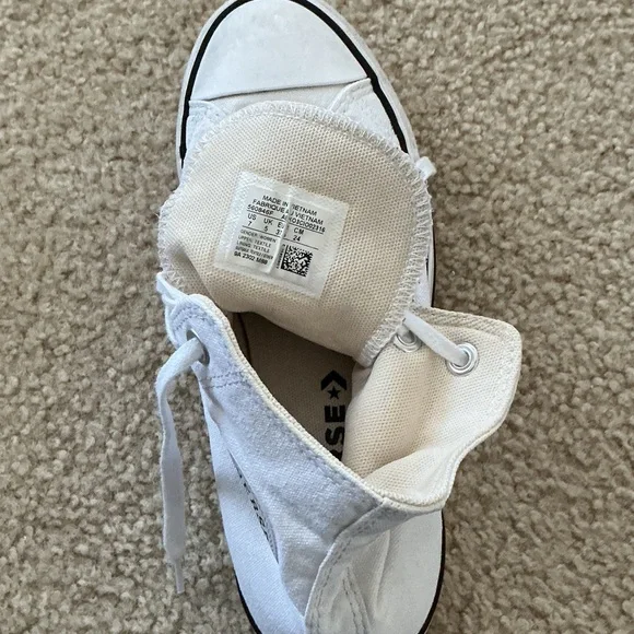 Converse Chuck Taylor All Star High-Top Platform Sneakers - Women’s Size 7 - Picture 7 of 8